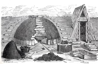 Forge from the Bernese Jura, unknown age, discovered by Auguste Quiquerez (1801 - 1882), pioneer of