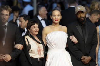 Cannes, France - 17.5.2024: Robert Pattinson, Lynne Ramsay, Jennifer Lawrence, LaKeith Stanfield