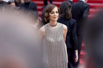 Cannes, France - 18.5.2024: Leïla Slimani on the red carpet during the 78th Cannes International