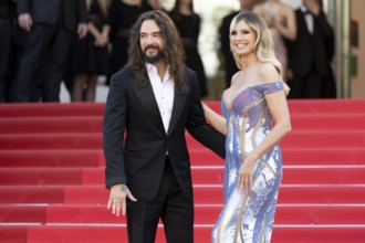 Cannes, France - 14.5.2024: Tom Kaulitz and Heidi Klum during the 78th Cannes International Film