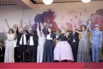 Cannes, France - 24.5.2024: Juliette Binoche, Jury President of the 78th Cannes Film Festival, and