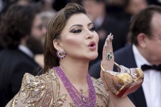 Cannes, France - 22.5.2024: Urvashi Rautela during the - La Venue De L'avenir (Colours Of Time) -