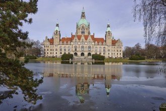 New Town Hall Hanover, architect Hermann Eggert, architectural style Neo-Renaissance, Wilhelminism,