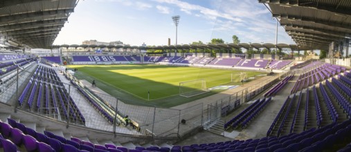 Szusza Ferenc Stadium, Budapest. The traditional club Ujpest FC plays its home games here.