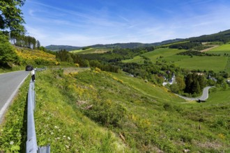 Kleine Landstraße, Hartmeckestraße, above Brunskappel, district of Oldsberg in the