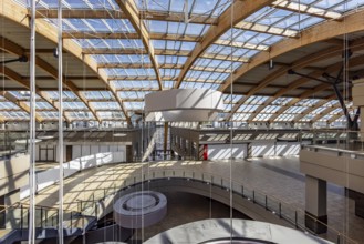 Vacancy in the Blautal Centre in Ulm. The former shopping centre, which opened in 1997, is being