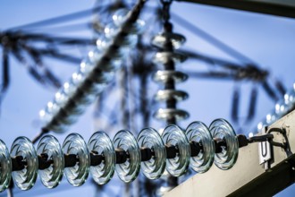 Transformer station, from Westnetz, here different voltage levels of electric current are