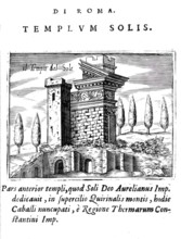 Il tempio del sole, temple of Sol, templum Solis, was a sanctuary of the sun god in ancient Rome,