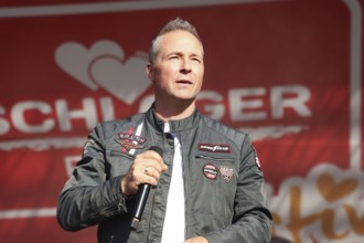 Mitch Keller at the Schlager Radio - Festival in Neuruppin at Hanger 312 on 24.05.25