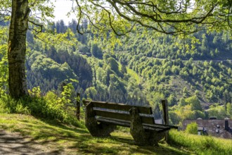 The village of Nordenau, district of Schmallenberg, in the Hochsauerlandkreis, North
