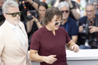 Cannes, France - 14.5.2024: Christopher McQuarrie and Tom Cruise during the Photo Call for MISSION: