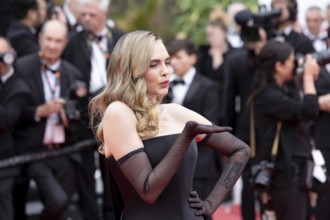Cannes, France - 22.5.2024: Cara Delevingne during the - La Venue De L'avenir (Colours Of Time) -