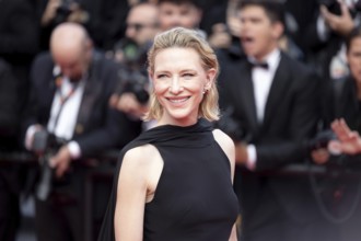 Cannes, France - 24.5.2024: Cate Blanchett on the red carpet during the Closing Ceremony at the