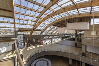 Vacancy in the Blautal Centre in Ulm. The former shopping centre, which opened in 1997, is being