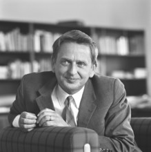 Olof Palme. Swedish social democratic politican and prime minister. Born october 14 1927. Murdered