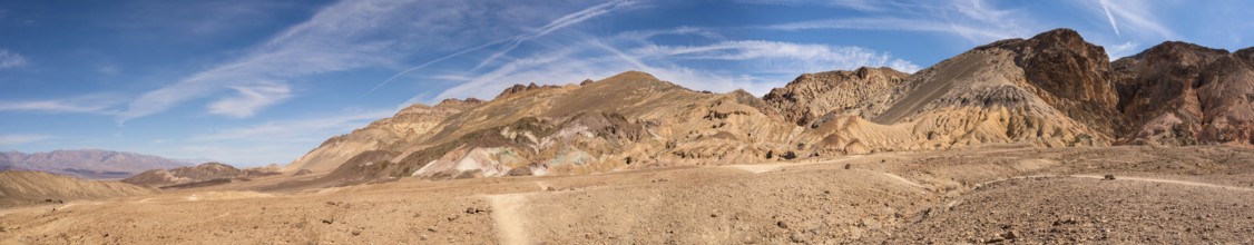 Famous Artists Palette in Death Valley National Park, USA, North America