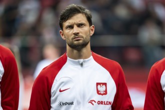 WARSAW, POLAND - JUNE 16, 2023: Friendly football match Poland vs Germany 1:0. In picture Bartosz