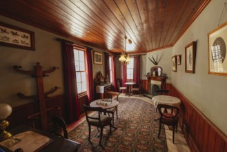 SOVEREIGN HILL, AUSTRALIA, April 17: Sovereign Hill is an open air museum recreating the atmosphere