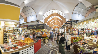 English Market, 1788. Cork, Ireland, United Kingdom, Europe
