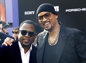 Martin Lawrence and Will Smith at the Los Angeles premiere of 'Bad Boys: Ride or Die' held at the