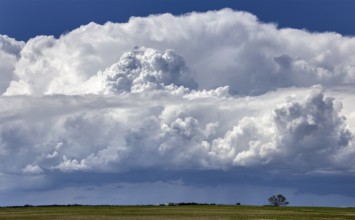 Prairie Storm Clouds Canada Saskatchewan Dramatic Summer