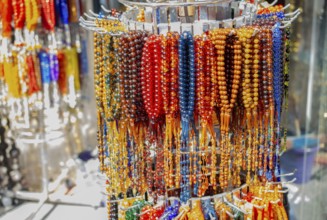 Set of Rosary praying beads for practicing mindfulness meditation praying beads