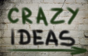 Crazy Ideas Concept