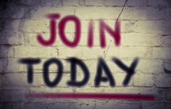 Join Today Concept