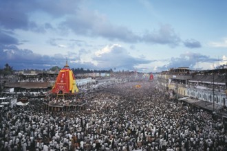 Jagannath rath yatra, puri, orissa, india, asia