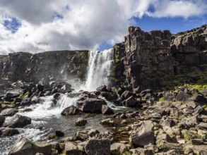 Oxararfoss, Thingvellir National Park, Iceland, Europe