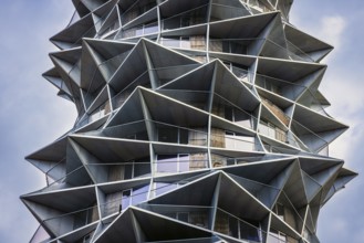 New exclusive apartments called Kaktus Towers, Copenhagen, Denmark, Europe