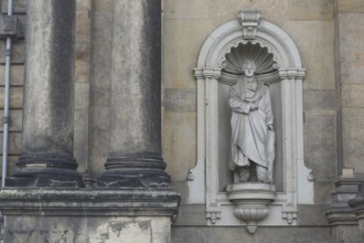 A statue of Christian Daniel Rauch, most important German sculptor of the 19th century, by Hermann