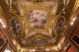 FLORENCE, ITALY, OCTOBER 28, 2015 : interiors and architectural details of Palazzo Pitti, october