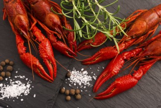 Delicious food. Cancer the river boiled