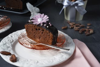 Delicious homemade moist chocolate cake