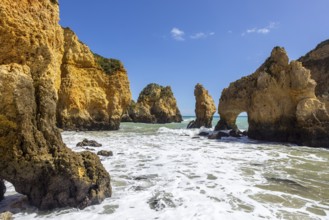 Ponta de Piedade, Lagos, Sea coast, Algarve, Portugal, Europe