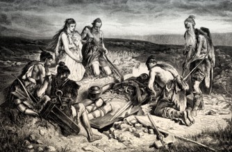 Old Germanic burial