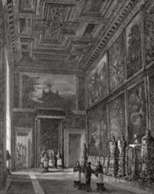 Sala Regia, Apostolic Palace, Vatican City, Rome, Italy, 19th Century, Europe