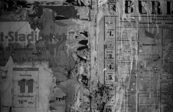 GDR, Berlin, 12 June 1990, underground station Stadion der Weltjugend, (U6), 28 years ghost