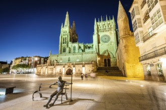 Burgos cathedral, Santa Iglesia Catedral Basílica Metropolitana de Santa María, Burgos province,