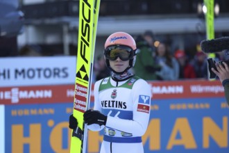Jan Hörl (SC Bischofshofen AUT) at the New Year's Ski Jumping Qualification of the 73rd Four Hills
