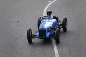 Delage 1500 from 1937, parade of vintage pre-war racing cars, 11th Grand Prix Monaco Historique