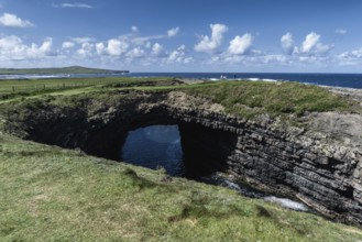 Bridges of Ross landscape view in County Clare of western Ireland