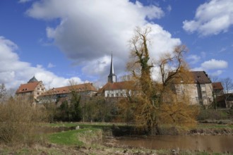 Castle town of Schlitz in the Vogelsberg district of central Hesse