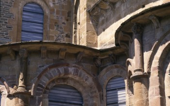 Conques, former abbey church Ste-Foy