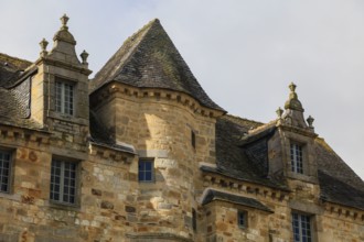 Historic 17th century stone house in the old town centre of Landerneau, Finistere Penn-ar-Bed