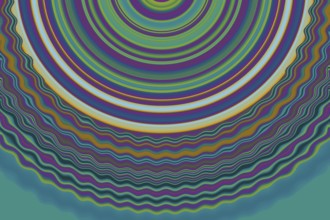 Abstract colorful semi weavy circle geometric pattern design and background