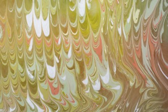 Fluid art marbling paint textured background. Unique art illustration. Liquid marbling texture