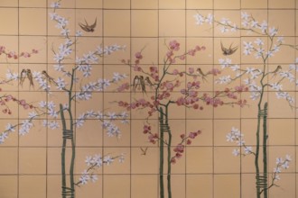 Tile panel, 1902, glazed ceramics, Casa Cetre de Portopi, La Roqueta factory, Museu de Mallorca,