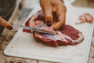 Red meat has a huge amount of vitamins from complex B, E, K and zinc, iron, proteins